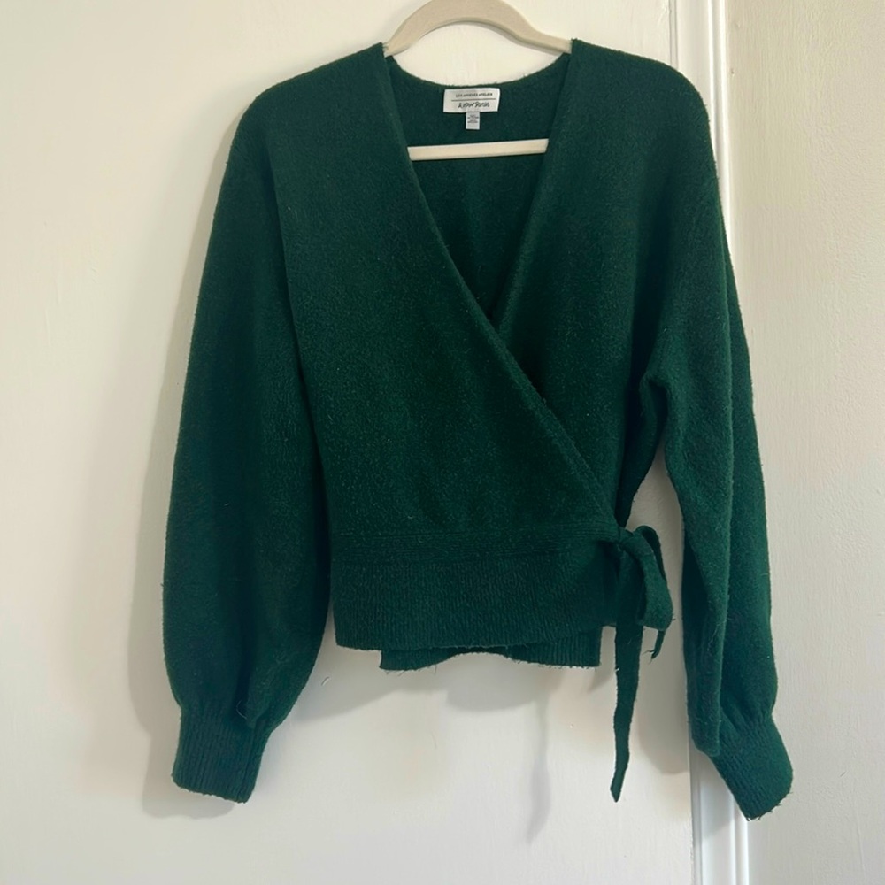 True Wrap Sweater